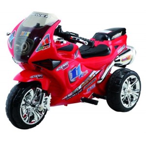 Športová elektrická motorka Baby Mix, červená