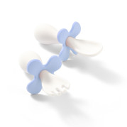 Baby Ono ergonomický príbor pre deti s puzdrom, light blue