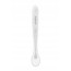 Akuku detská silikónová lyžička, biela