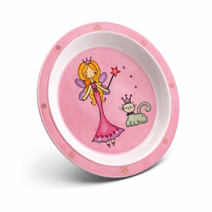 NUK detský plastový tanierik, Princess