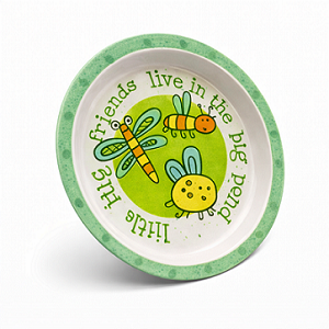 Detský plastový tanierik, Bee