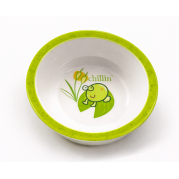 NUK detská plastová mištička, zelená