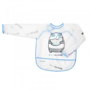 Podbradník s dlhým rukávom umývateľný Akuku, Borsuk