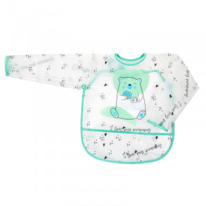 Podbradník s dlhým rukávom umývateľný Akuku, Misio