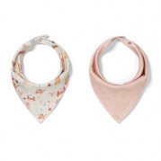 Šatkový bavlnený podbradník Baby Ono Farmer, 2ks