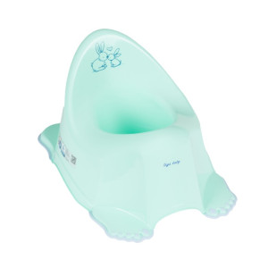 TEGA Baby protišmykový nočník Králiček, zelený