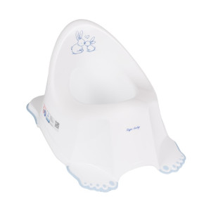 TEGA Baby protišmykový nočník Králiček, biely