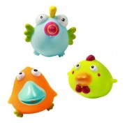 Hračky do vane Baby Ono Birds, 3ks