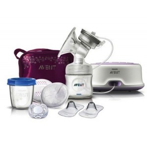 Elektronická odsávačka mlieka Avent Natural + taška