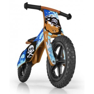 Odrážadlo bicykel Milly Mally Duplo, PIRAT