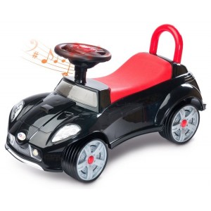 Detské odrážadlo Toyz Cart, čierne