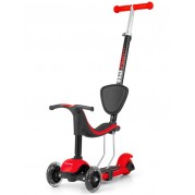 Detské odrážadlo a kolobežka 2v1 Little Star, red