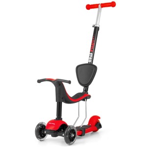 Detské odrážadlo a kolobežka 2v1 Little Star, red