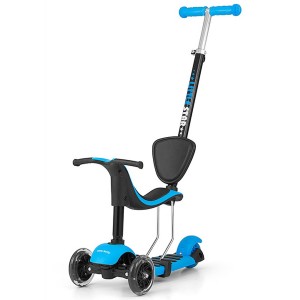 Detské odrážadlo a kolobežka 2v1 Little Star, blue
