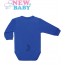 Dojčenské body New Baby Psík, modré