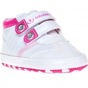 Detské topánočky Bobo Baby, bielo-ružové