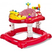 Detské chodítko Toyz HipHop 3v1, červené