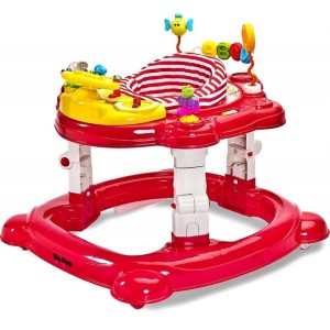 Detské chodítko Toyz HipHop 3v1, červené