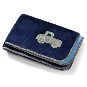 Obojstranná deka Baby Ono, tmavo-modrá "Výpredaj"