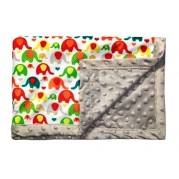 Detská obojstranná deka Baby Ono, sivá