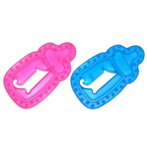 Chladiace hryzátko Baby Mix, fľaštička