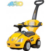 Detské jazdítko 3v1 Bayo Mega Car, yellow