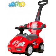 Detské jazdítko 3v1 Bayo Mega Car, red
