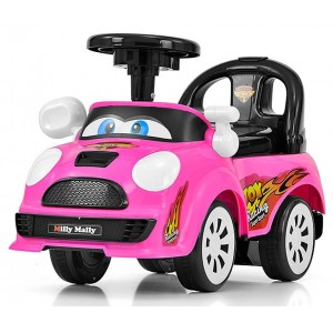 Detské odrážadlo so zvukom Milly Mally JOY, pink