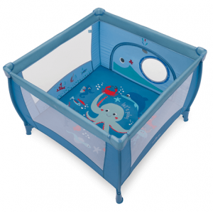 Ohrádka  BABY DESIGN PLAY NEW 2018, modrá