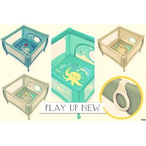 Ohrádka  BABY DESIGN PLAY UP NEW 2018 s úchytmi