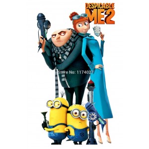 Nálepka na stenu MIMONI, 59x33cm