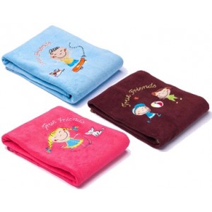 Detská dvojvrstvová deka Friends, 75x100cm "Výpredaj"