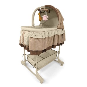 Multifunkčná kolíska a postieľka 2v1 Milly Mally Sweet  Melody, beige